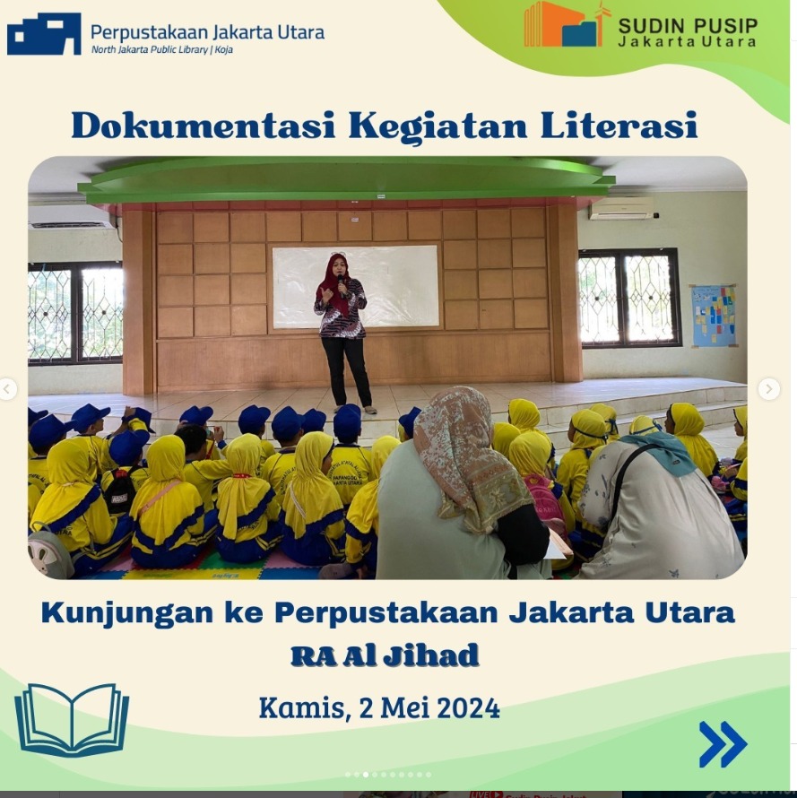 Wisata Literasi Bersama RA Al Jihad